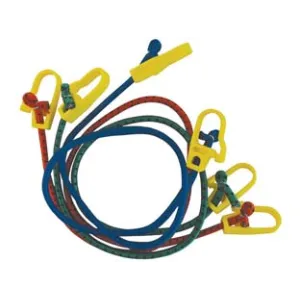 CORDA ELASTICA  ALLACCIABAGAGLI CON GANCI IN PVC