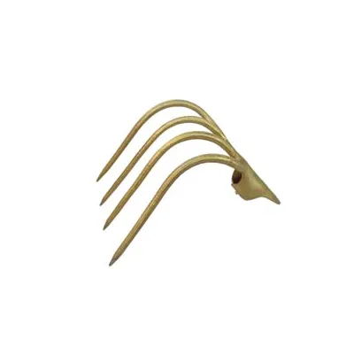 FORCA A 4 DENTI PIEGATI DA STALLA