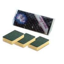 SPUGNA ABRASIVA CON FIBRA VERDE