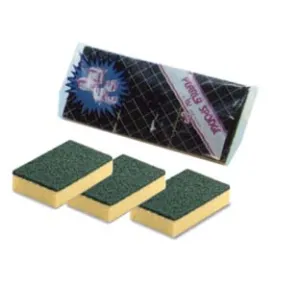 SPUGNA ABRASIVA CON FIBRA VERDE