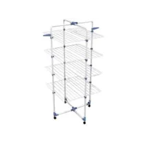 STENDIBIANCHERIA "MODULAR 4" 4 PIANI IN ACCIAIO TRATTATO MT.40