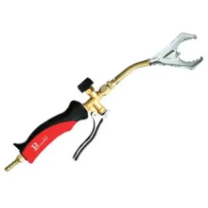 SALDOBRASATORE A GAS PER TUBI IN RAME MM.40 CON LEVA CM.40