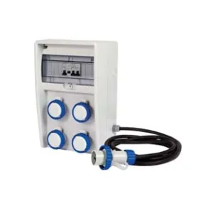 QUADRO ELETTRICO ULISSE ASC PORTATILE 4 PRESE INDUSTRIALI IP67
