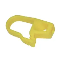 GANCIO SICURFIX IN PVC PER CORDA ELASTICA
