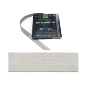 CINTINO PVC PER AVVOLGIBILI BIANCO IN MATASSINE