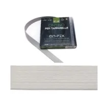 CINTINO PVC PER AVVOLGIBILI BIANCO IN MATASSINE