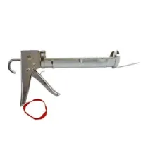 PISTOLA PER SILICONE PROFESSIONALE CROMATA
