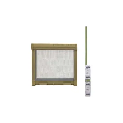 ZANZARIERA KIT A MOLLA FRIZIONATA COLORE BRONZO