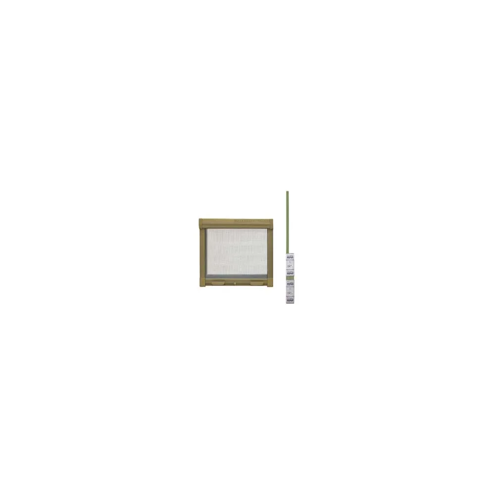 ZANZARIERA KIT A MOLLA FRIZIONATA COLORE BRONZO