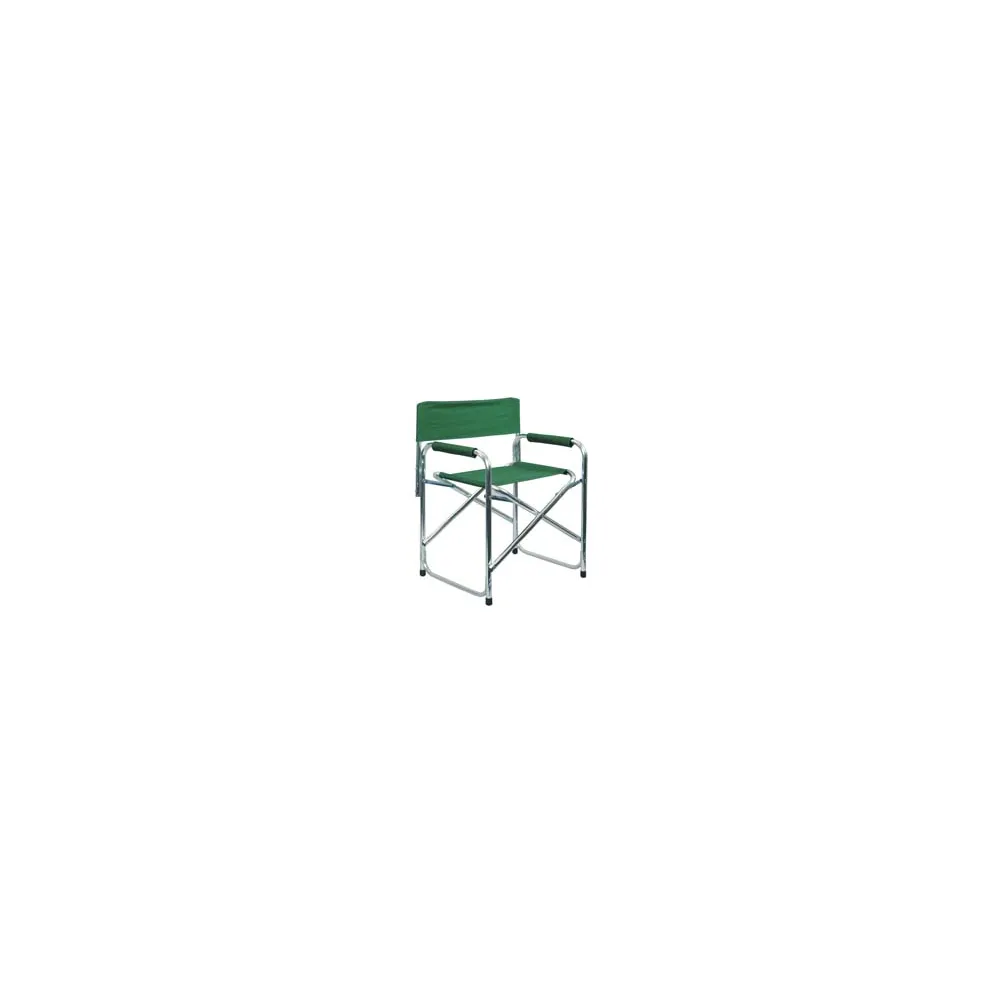 SEDIA REGISTA IN ALLUMINIO VERDE