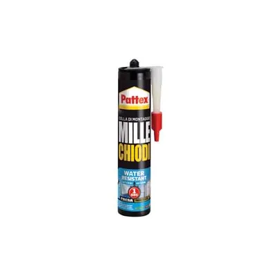 PATTEX MILLECHIODI WATER RESISTANT IN CARTUCCIA PER ESTERNI E INTERNI