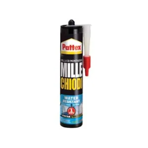PATTEX MILLECHIODI WATER RESISTANT IN CARTUCCIA PER ESTERNI E INTERNI