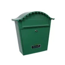 CASSETTA POSTALE PORTARIVISTE SAGOMATA PER ESTERNI VERDE