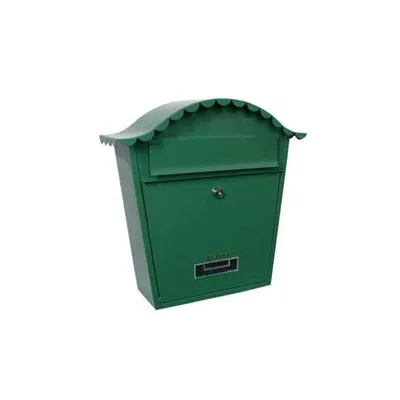 CASSETTA POSTALE PORTARIVISTE SAGOMATA PER ESTERNI VERDE
