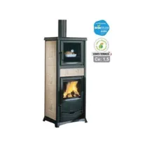 STUFA A LEGNA ROSSELLA PLUS FORNO 165 9