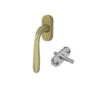 MARTELLINA DK GOCCIA IN ZAMA FINITURA OTTONE LUCIDO
