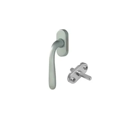 MARTELLINA DK GOCCIA IN ZAMA FINITURA OTTONE CROMO SATINATO
