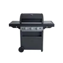 BARBECUE GAS 3 BRUCIATORI + FORNELLO CM.61X46 "3 CLASSIC LBS DUAL GAS"