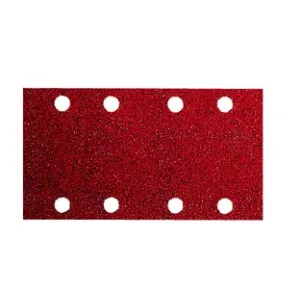 FOGLI CARTA ABRASIVA FORATA CON VELCRO PER LEVIGATRICI