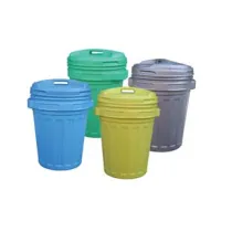 BIDONE CON COPERCHIO A VITE LT.70