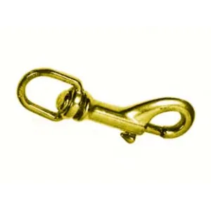 MOSCHETTONI REDINE LUNGO CON GIRELLO IN OTTONE LUCIDO