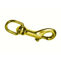 MOSCHETTONI REDINE LUNGO CON GIRELLO IN OTTONE LUCIDO