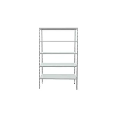 SCAFFALE IN KIT 5 PIANI A INCASTRO ZINCATO