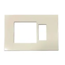 PLACCA COMBINATA FORO SCHUKO QUADRO + 1 POSTO "VENUS"