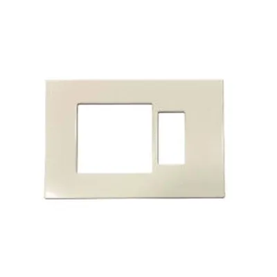 PLACCA COMBINATA FORO SCHUKO QUADRO + 1 POSTO "VENUS"