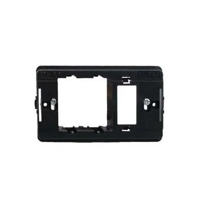 SUPPORTO PER PLACCHE PER PRESA SCHUKO + 1 POSTO