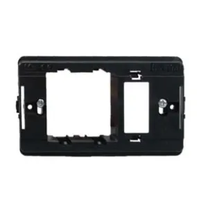 SUPPORTO PER PLACCHE PER PRESA SCHUKO + 1 POSTO