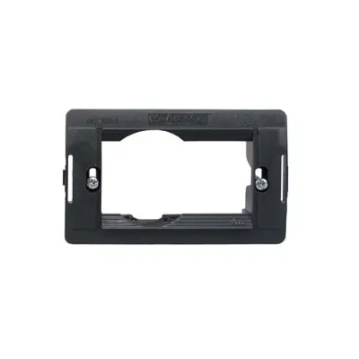 SUPPORTO PER SCATOLA RETTANGOLARE SCHUKO+1POSTO "ARC"