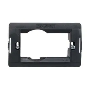 SUPPORTO PER SCATOLA RETTANGOLARE SCHUKO+1POSTO "ARC"