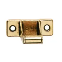CAVALLOTTO CON RULLO A PIASTRINA OTTONE LUCIDO