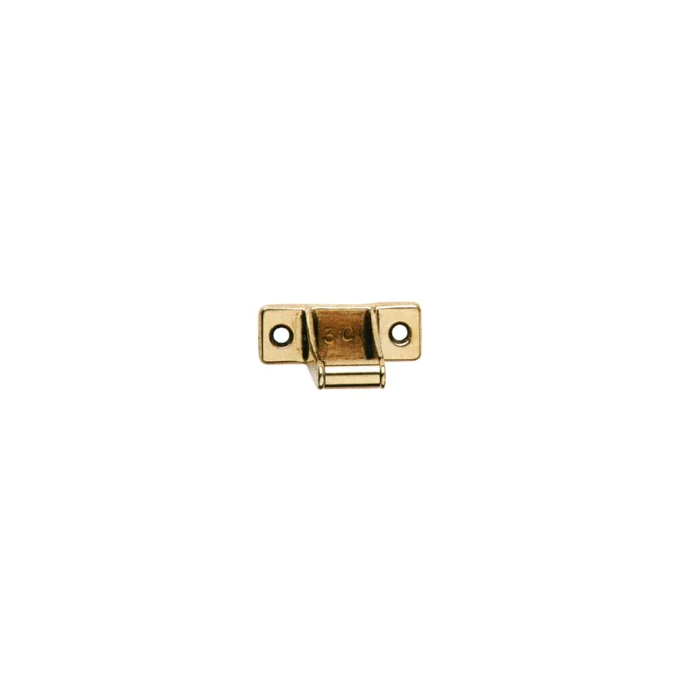 CAVALLOTTO CON RULLO A PIASTRINA OTTONE LUCIDO