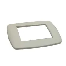 PLACCA 3 POSTI "MILLENNIUM" AVORIO