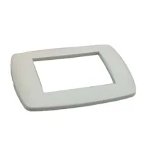 PLACCA 3 POSTI "MILLENNIUM" BIANCA