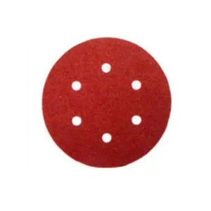 DISCHI CARTA ABRASIVA FORATA CON VELCRO PER ROTORBITALI Ø MM.150