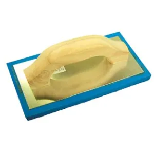 FRATTONE IN SPUGNA BLU MANICO LEGNO