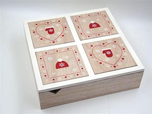 SQUARE BOX WITH TILES...