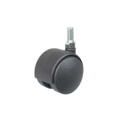 RUOTE DOPPIE IN NYLON CON PERNO