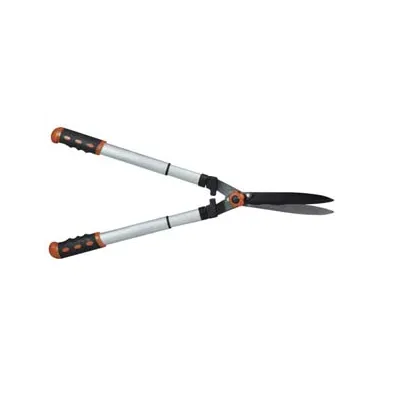 FORBICE TAGLIASIEPI CON LAME ONDULATE E MANICI TELESCOPICI