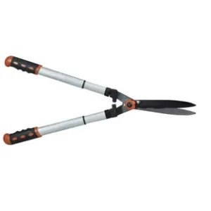 FORBICE TAGLIASIEPI CON LAME ONDULATE E MANICI TELESCOPICI