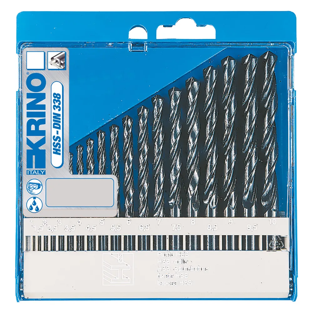 PUNTE SERIE PER METALLO HSS RULLATE cf. 19 pz PUNTE SERIE PER METALLO HSS RULLATE cf. 19 pz