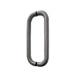 COPPIA MANIGLIONI TUBOLARI IN ACCIAIO INOX SATINATO