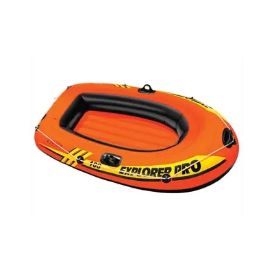 CANOTTO GONFIABILE CON DUE CAMERE D'ARIA "EXPLORER PRO 100" +6 ANNI