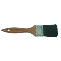 PENNELLESSE SETOLA NERA MANICO LEGNO