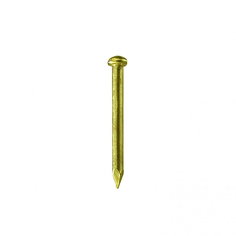 BRASS PLATED NAILS FOR GLAZIERS 1.0X11 GR.60
