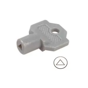 CHIAVE PLASTICA PER CILINDRO CON TRIANGOLO PER QUADRI ELETTRICI 154A