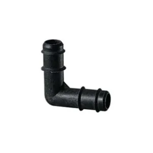 RACCORDO DI GIUNZIONE A 90° PER MICROIRRIGAZIONE
